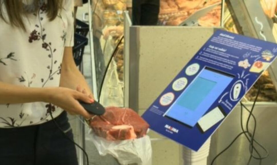Maisto produktų šviežumui tikrinti – elektroninė nosis.