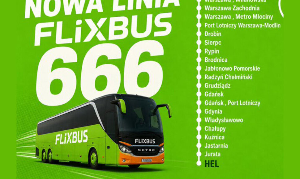Sugrąžintas mar&scaron;rutas 666 Krokuva &ndash; Hel