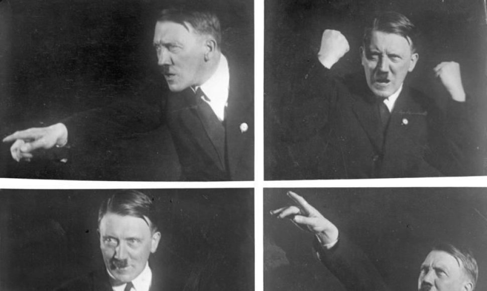 Gestikuliuojantis Adolfas Hitleris (1930 m.)