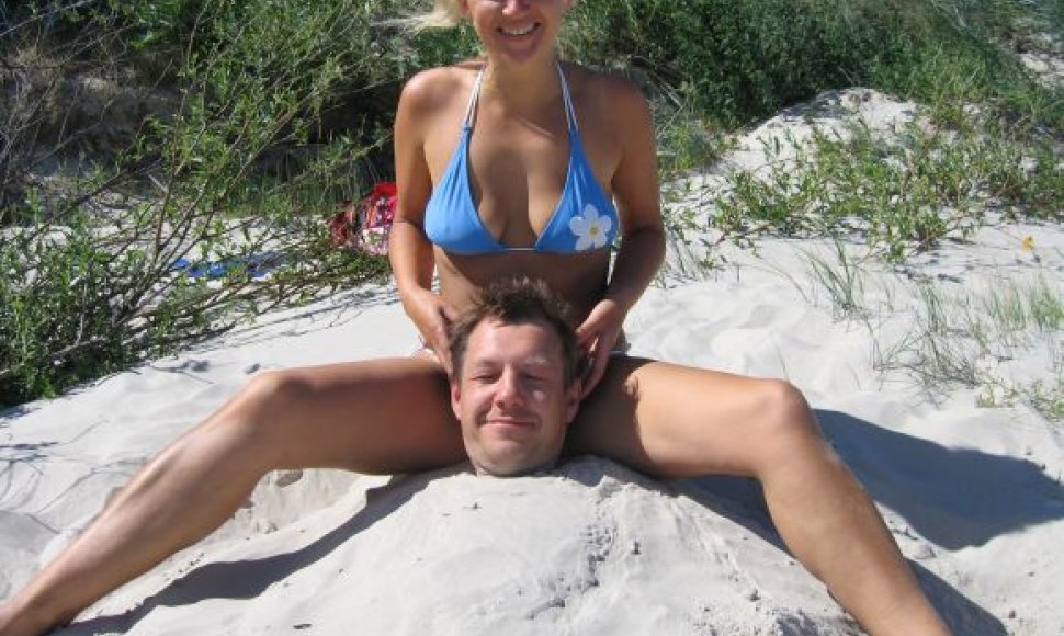 Lijana ir Giedrius, bikini porelė