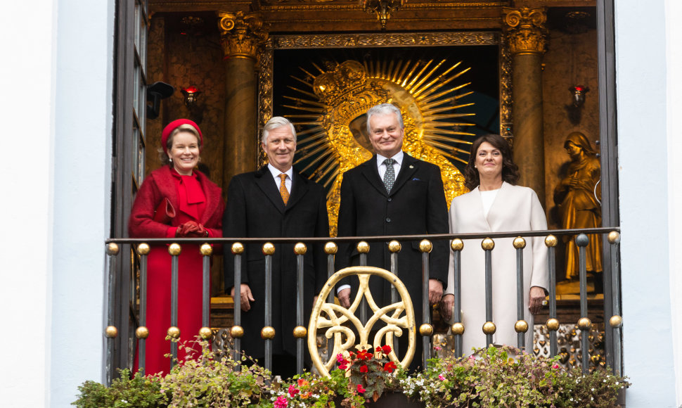 Karalienė Mathilde, Belgijos Karalius Pilypas, Gitanas Nausėda, Diana Nausėdienė