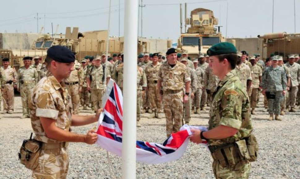 Britų kariai Irake