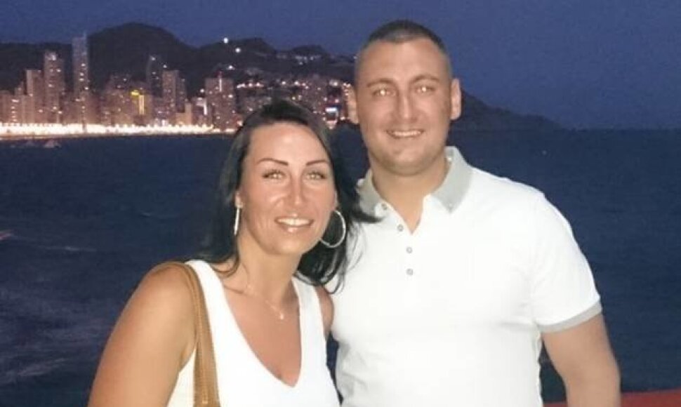 Eimantas Gerdvilas su drauge Edita
