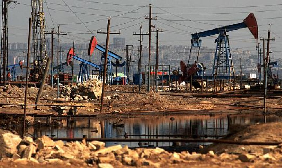 Azerbaidžano naftos gręžiniai