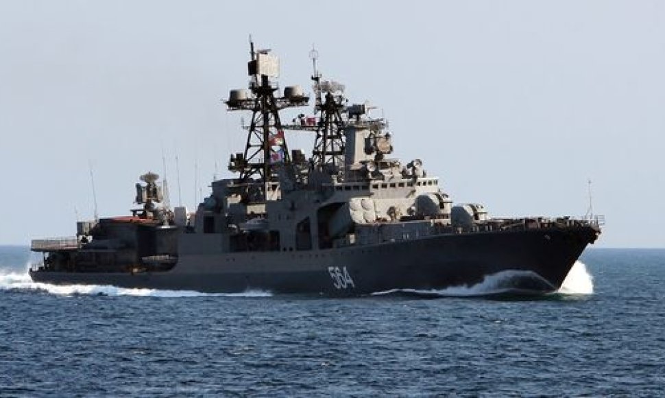 Rusija savo Baltijos laivyne gali dislokuoti branduolinius ginklus.