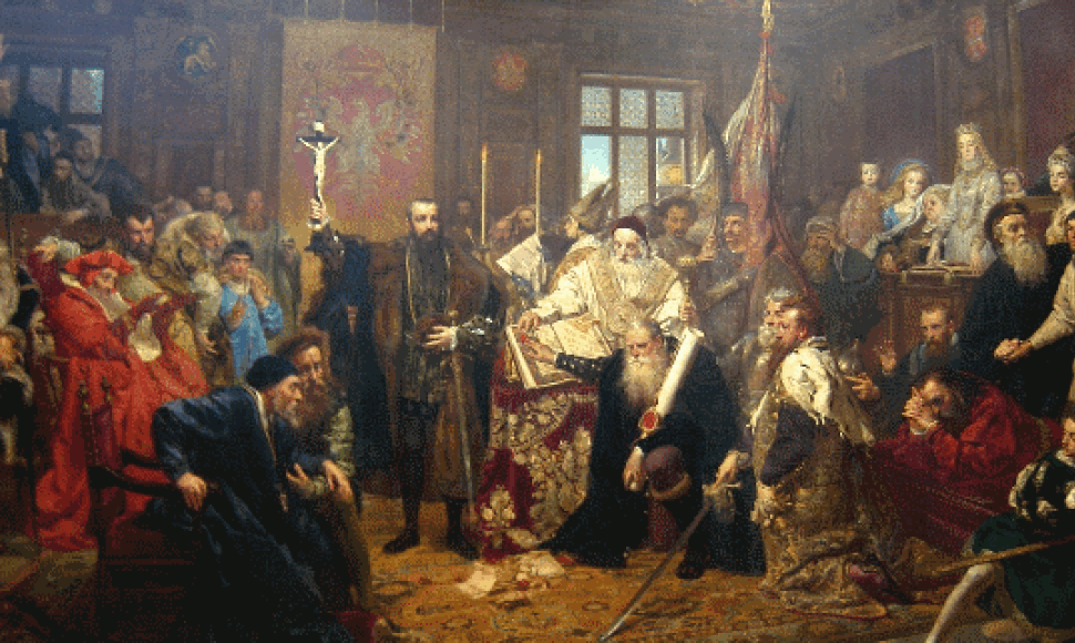 Lublino Unija (J.Mateikos paveikslas)