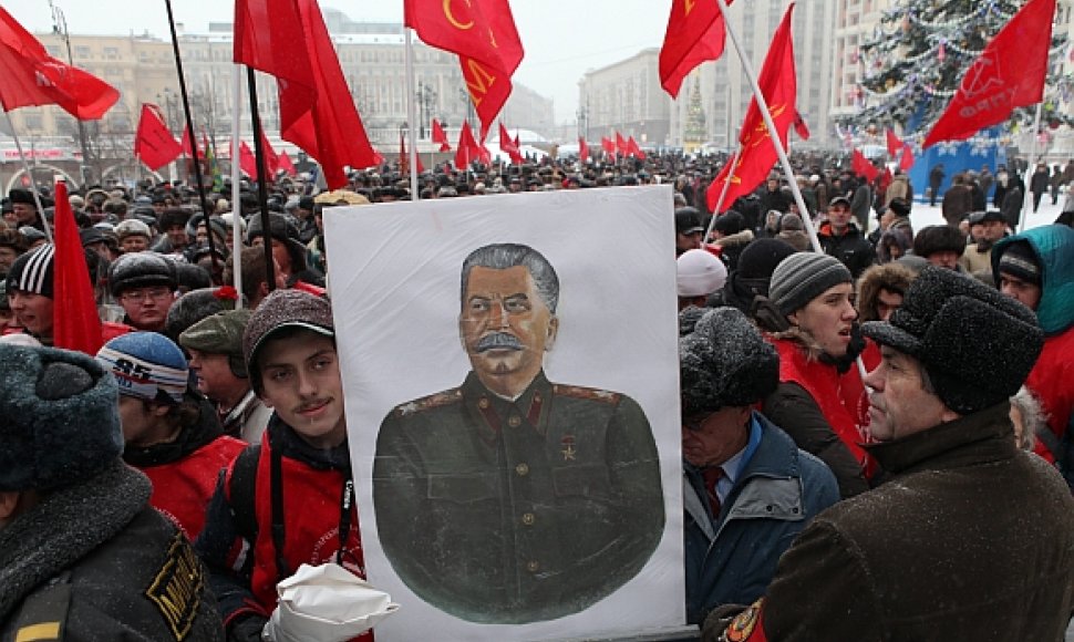 Nemaža dalis rusų vis dar idealizuoja Josifą Staliną ir jo režimą.