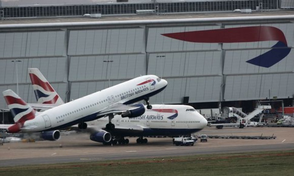 „British Airways“  lėktuvai
