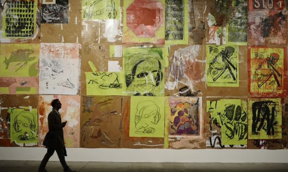 Fragmentas iš bienalės ekspozicijos