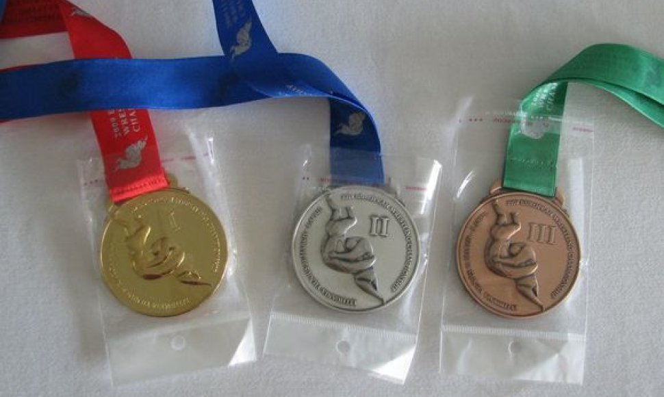 Europos čempionato medaliai
