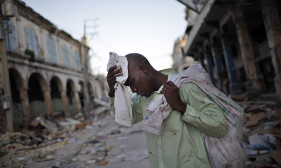 Žemės drebėjimas Haityje
