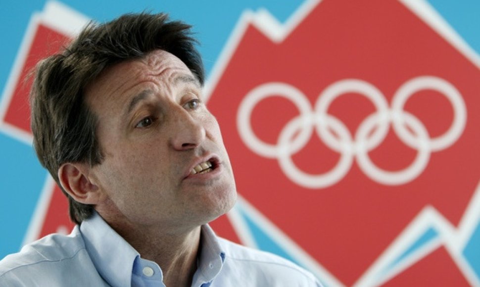 Sebastianas Coe – Londono olimpinių žaidynių organizacinio komiteto vadovas