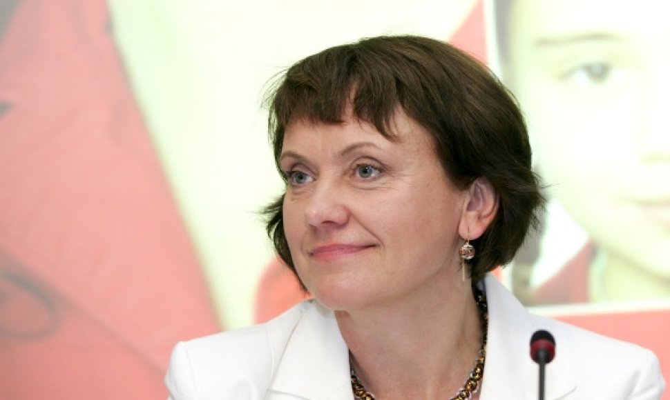 Europos lyčių lygybės instituto direktorė Virginija Langbakk