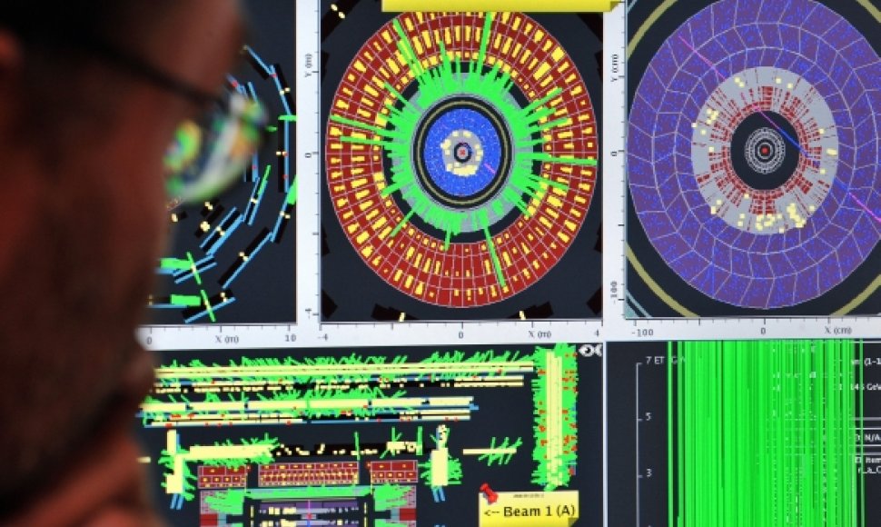 LHC valdymo pultas
