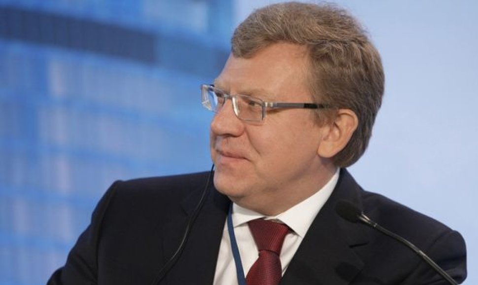 Rusijos finansų ministras Aleksejus Kudrinas
