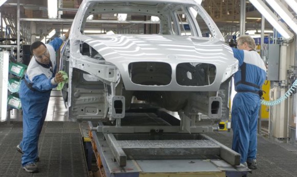 BMW gamykla