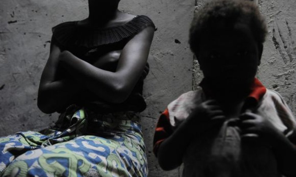 Kongo Demokratinė Respublika: seksualinės prievartos auka ir jos vaikas