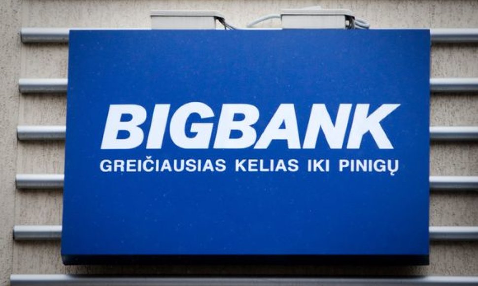 „Bigbank“ iškaba