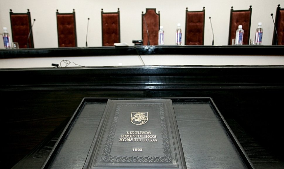 Konstitucinis Teismas ketvirtadienį nesulaukė Seimo atstovų.