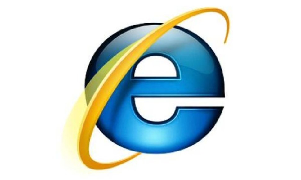 Naršyklės „Internet explorer“ logotipas