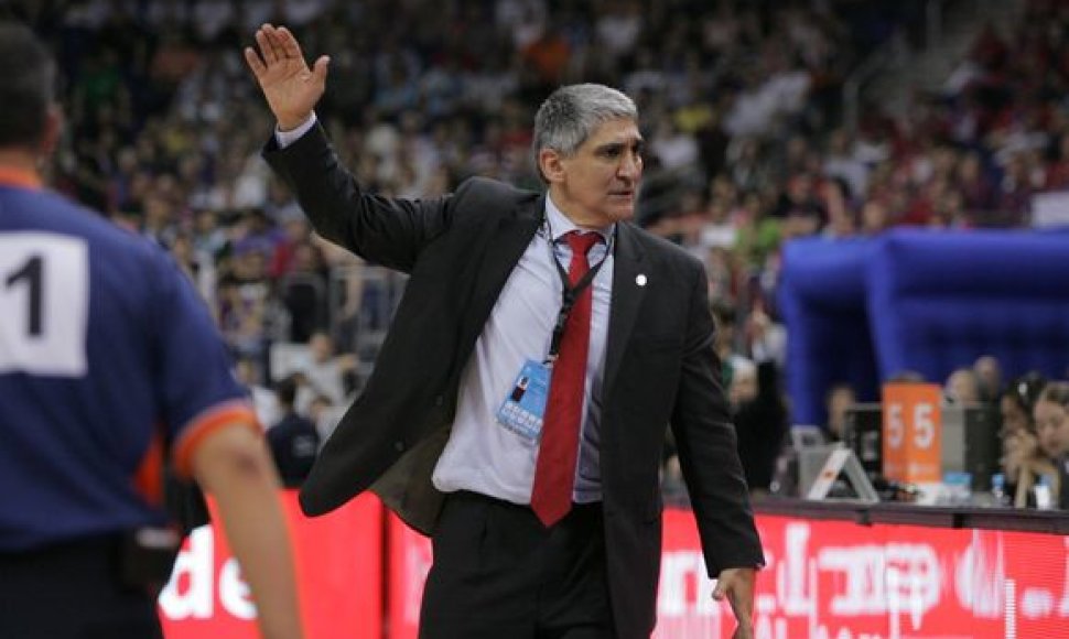 „Olympiacos“ treneris P.Giannakis nepatenkintas