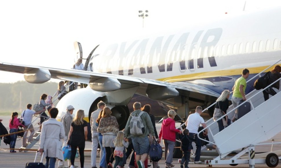 „Ryanair“ lėktuvai iš Kauno į Graikijos kurortines salas skraido pilni poilsiautojų.