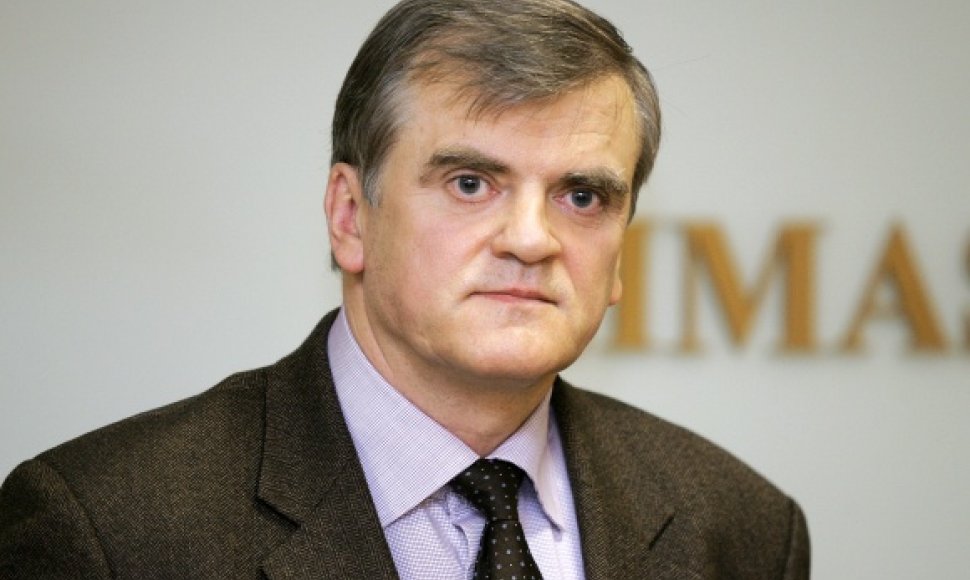 Lietuvos bankų asociacijos prezidentas Stasys Kropas 