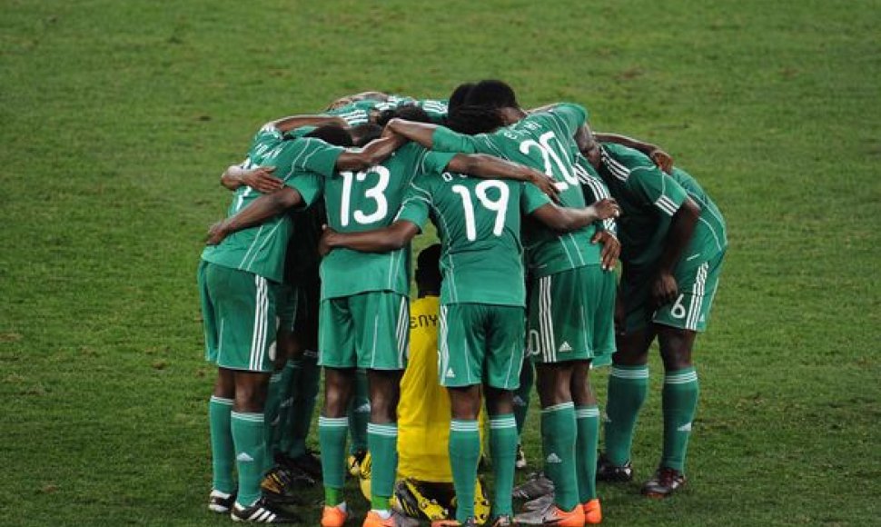 Nigerijos rinktinei uždrausta dalyvauti tarptautinėse varžybose