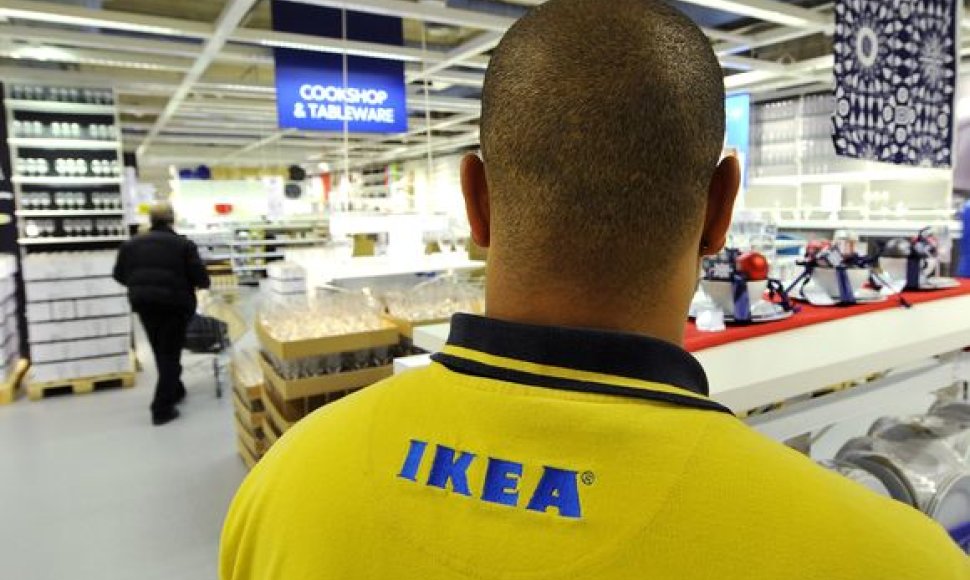 „Ikea“ parduotuvėje