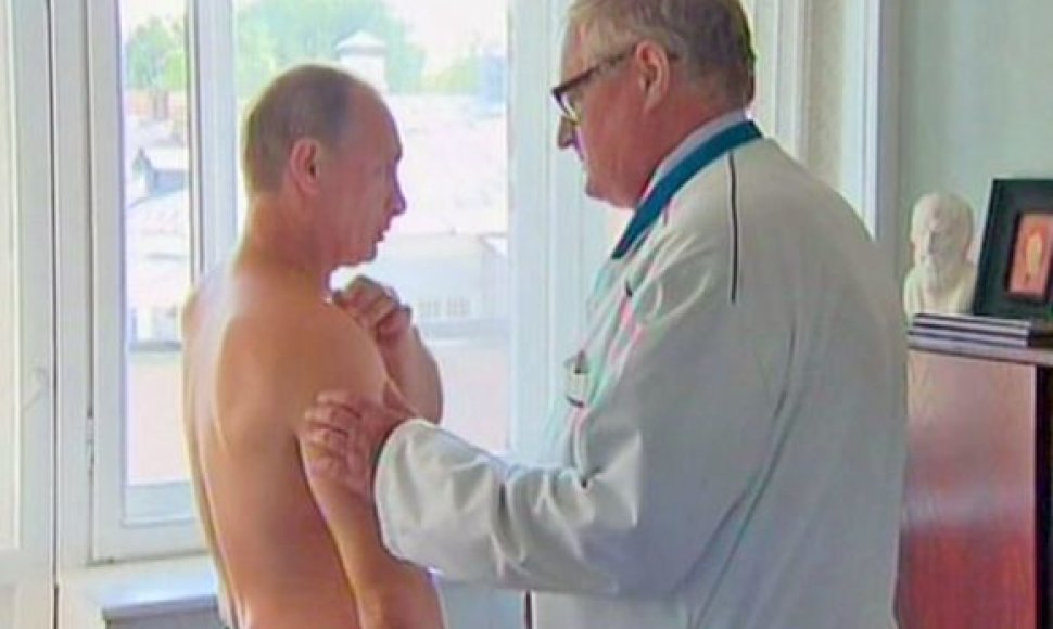 V.Putinas Smolensko ligoninėje