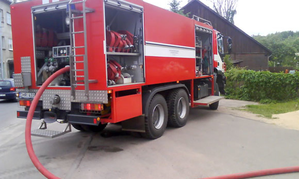 Kauno ugniagesių automobilis