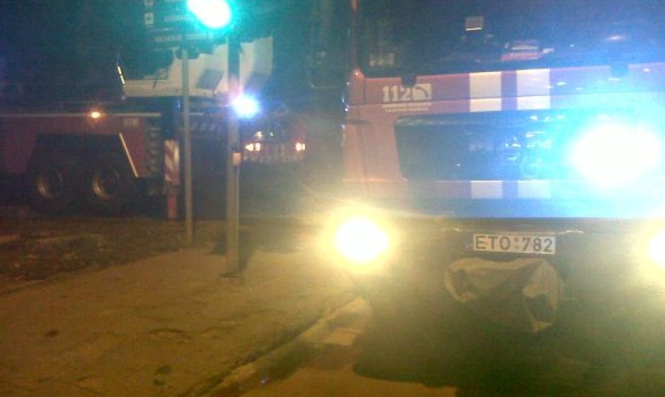 Naktinis gaisras Vilniuje, Kalvarijų gatvėje