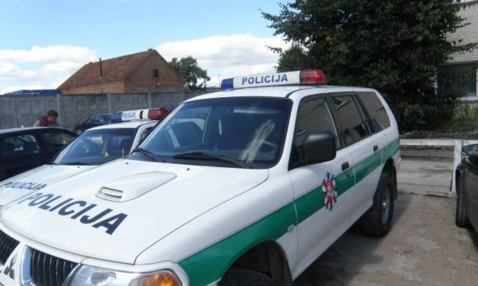 Policijos tarnybinis automobilis – visureigis „Mitsubishi Pajero Sport“