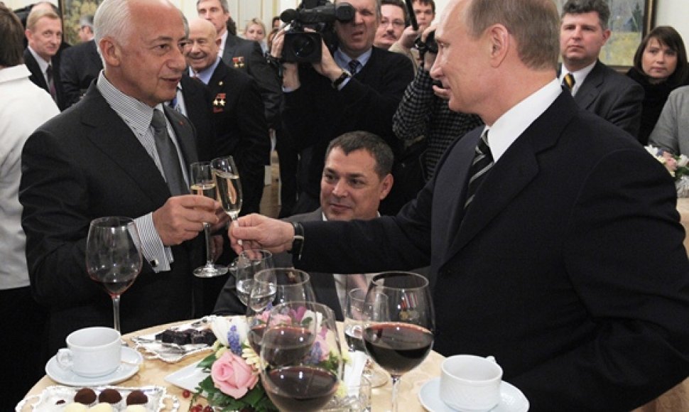 Vladimiras Spivakovas ir Vladimiras Putinas