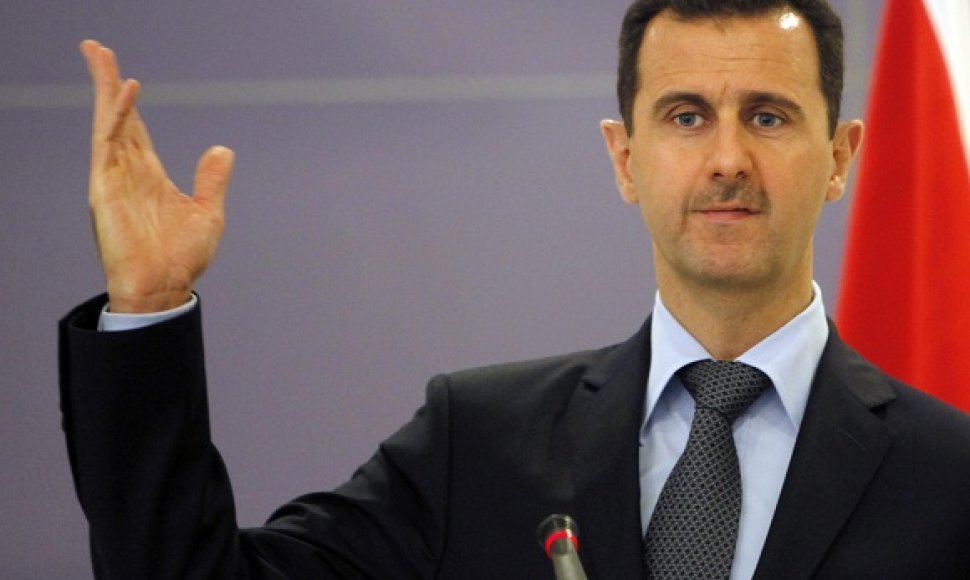 Sirijos prezidentas Basharas al-Assadas