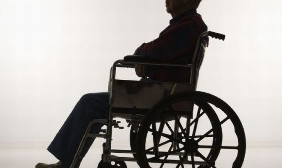 Neįgalusis vežimėlyje