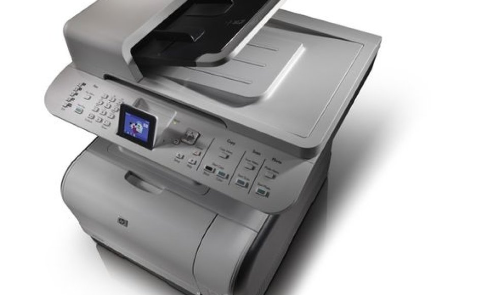HP daugiafunkcinis spalvotas lazerinis spausdintuvas „HP Color LaserJet CM 3530“. 