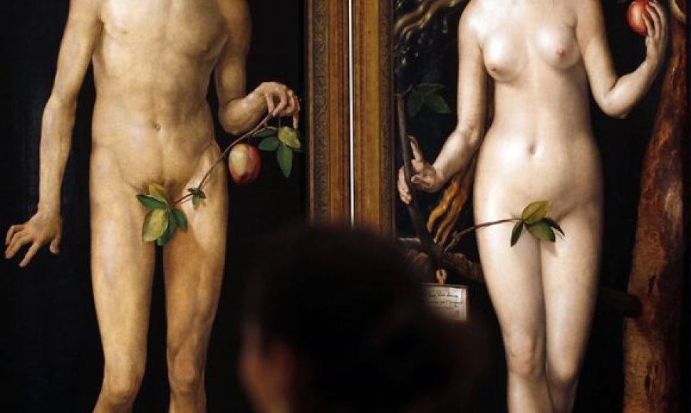 Vokiečių Renesanso dailininko Albrechto Durerio paveikslas „Adomas ir Ieva“