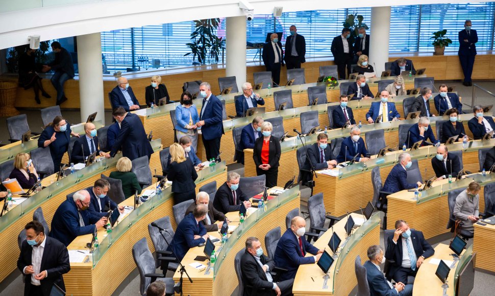 LR Seimo posėdis