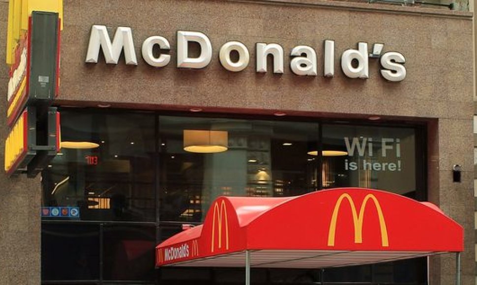 „McDonald's“ Niujorke