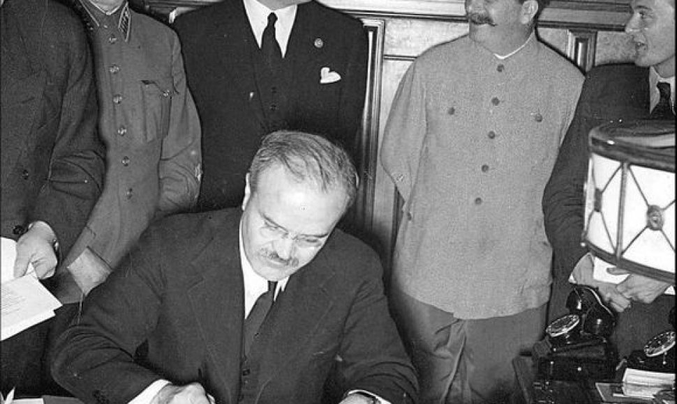 SSRS ir Vokietijos sandėris nulėmė Antrojo pasaulinio karo pradžią.