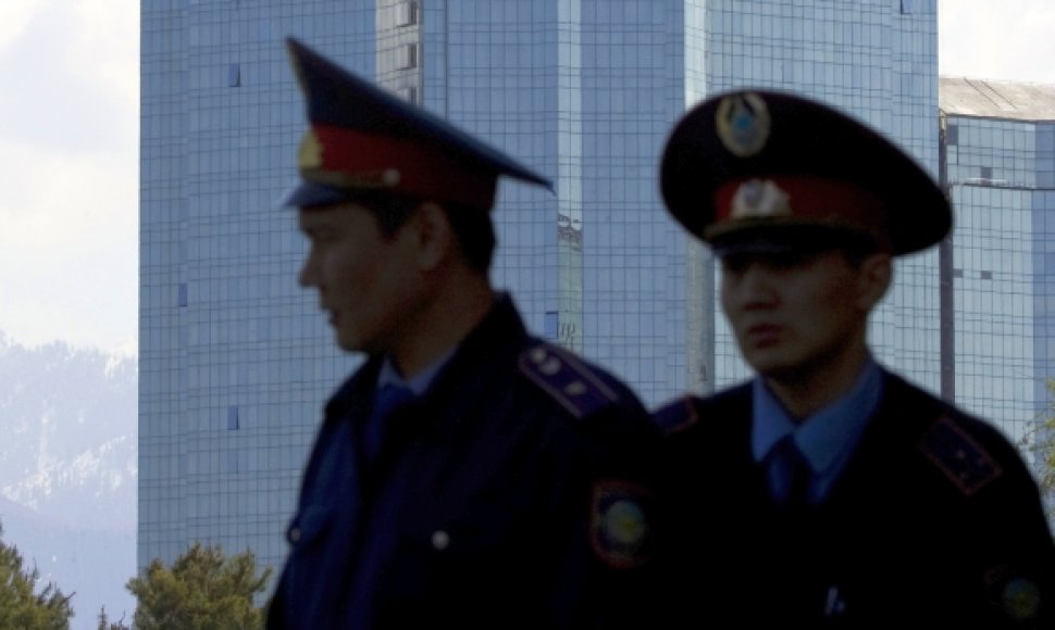 Kazachstano policininkai