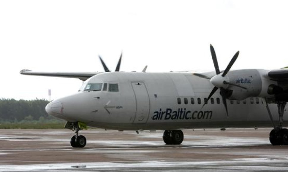„airBaltic“ skraido iš visų trijų Lietuvos oro uostų.