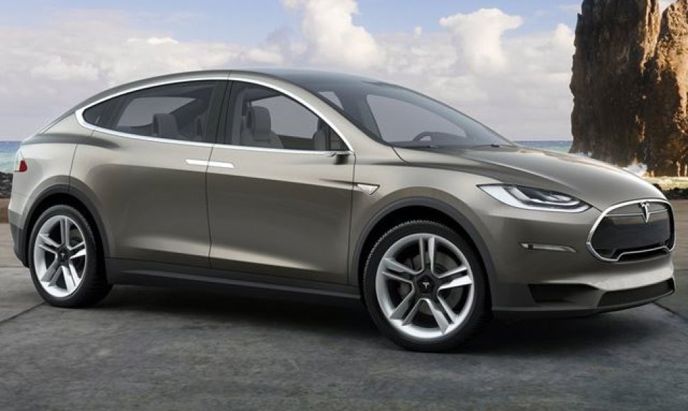 „Tesla Model X“