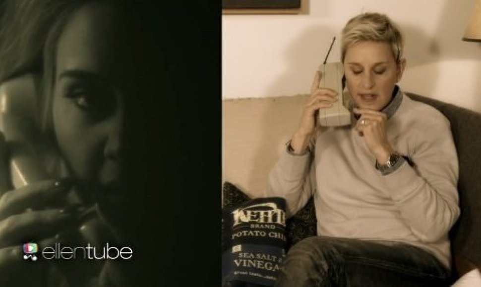 Adele ir Ellen DeGeneres