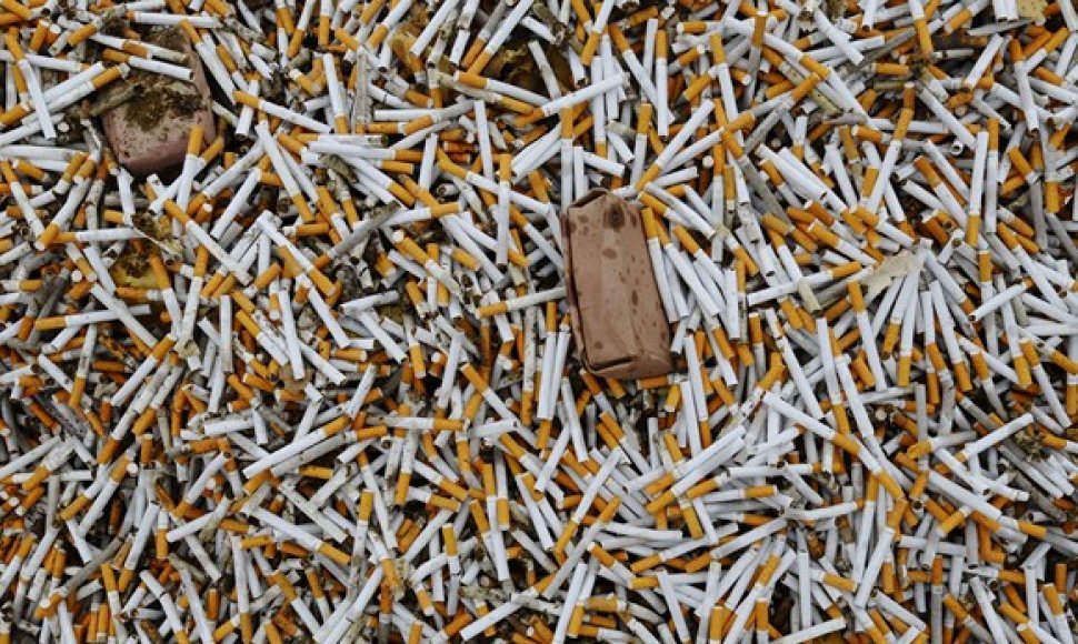 Cigaretės, kurios bus sunaikintos