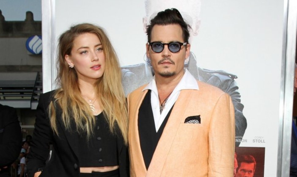 Johnny Deppas ir Amber Heard