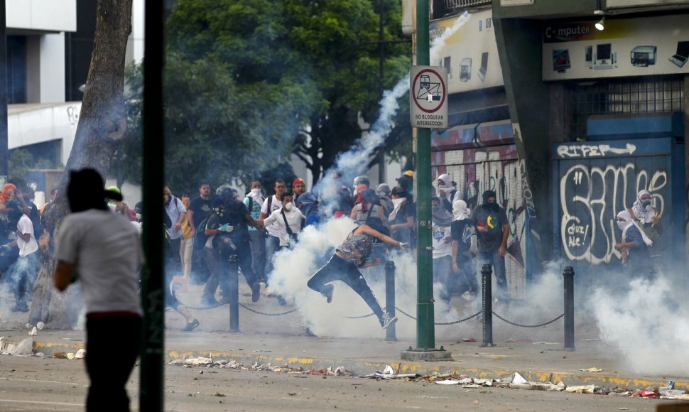 Protestas Venesueloje 