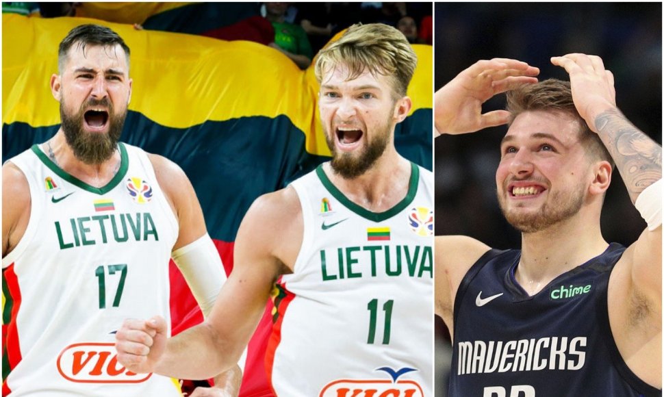 Jonas Valančiūnas, Domantas Sabonis ir Luka Dončičius – ar NBA neatims jų galimybės žaisti olimpiniame atrankos turnyre?