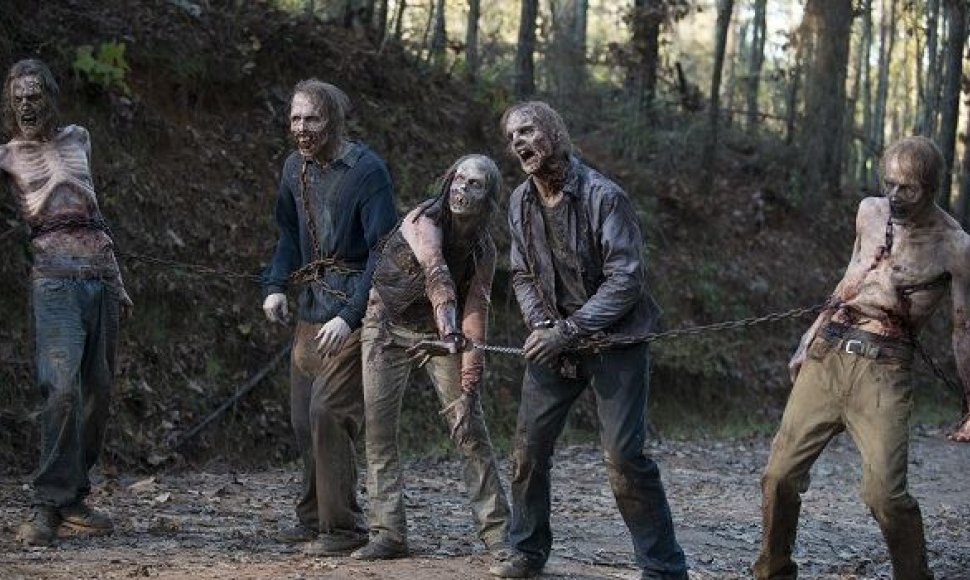 Kadras iš serialo „The Walking Dead“